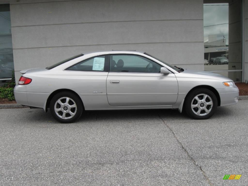 2000 Solara SE V6 Coupe - Silver Stream Opal / Charcoal photo #2