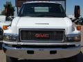 2008 Summit White GMC C Series Topkick C4500 Regular Cab 4x4 Chassis Stake Truck  photo #2