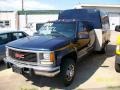 Indigo Metallic - Sierra 3500 SL Extended Cab 4x4 Chassis Commercial Photo No. 1