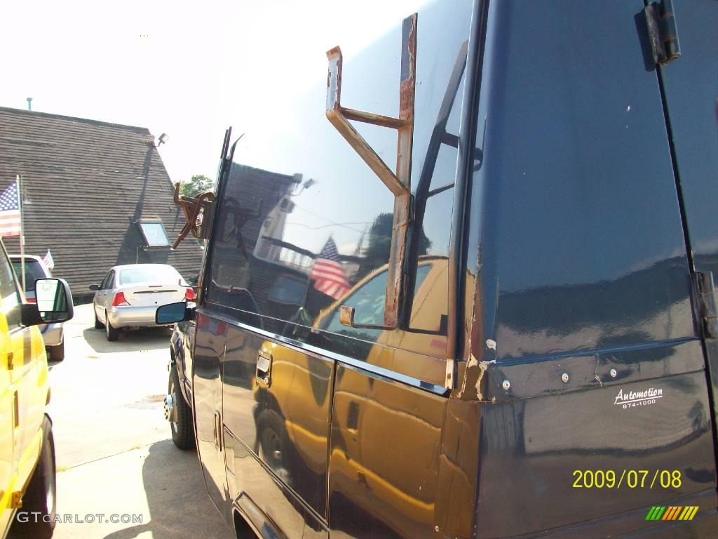 1995 Sierra 3500 SL Extended Cab 4x4 Chassis Commercial - Indigo Metallic / Blue photo #5