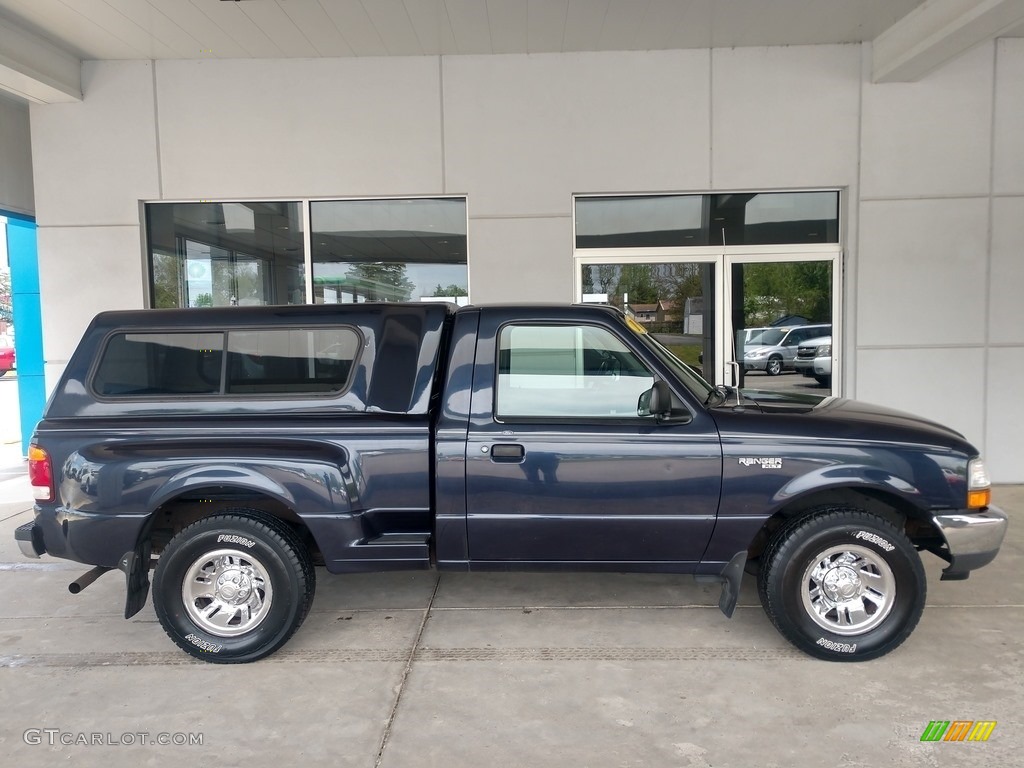 Black Clearcoat 1999 Ford Ranger XLT Regular Cab Exterior Photo #138170074