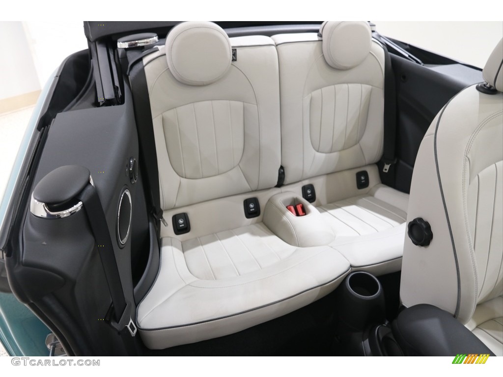 Satellite Grey Lounge Leather Interior 2019 Mini Convertible Cooper S Photo #138171118