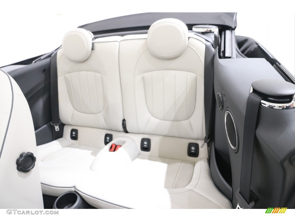 Satellite Grey Lounge Leather Interior 2019 Mini Convertible Cooper S Photo #138171136
