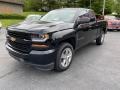 Black - Silverado 1500 WT Double Cab 4x4 Photo No. 2