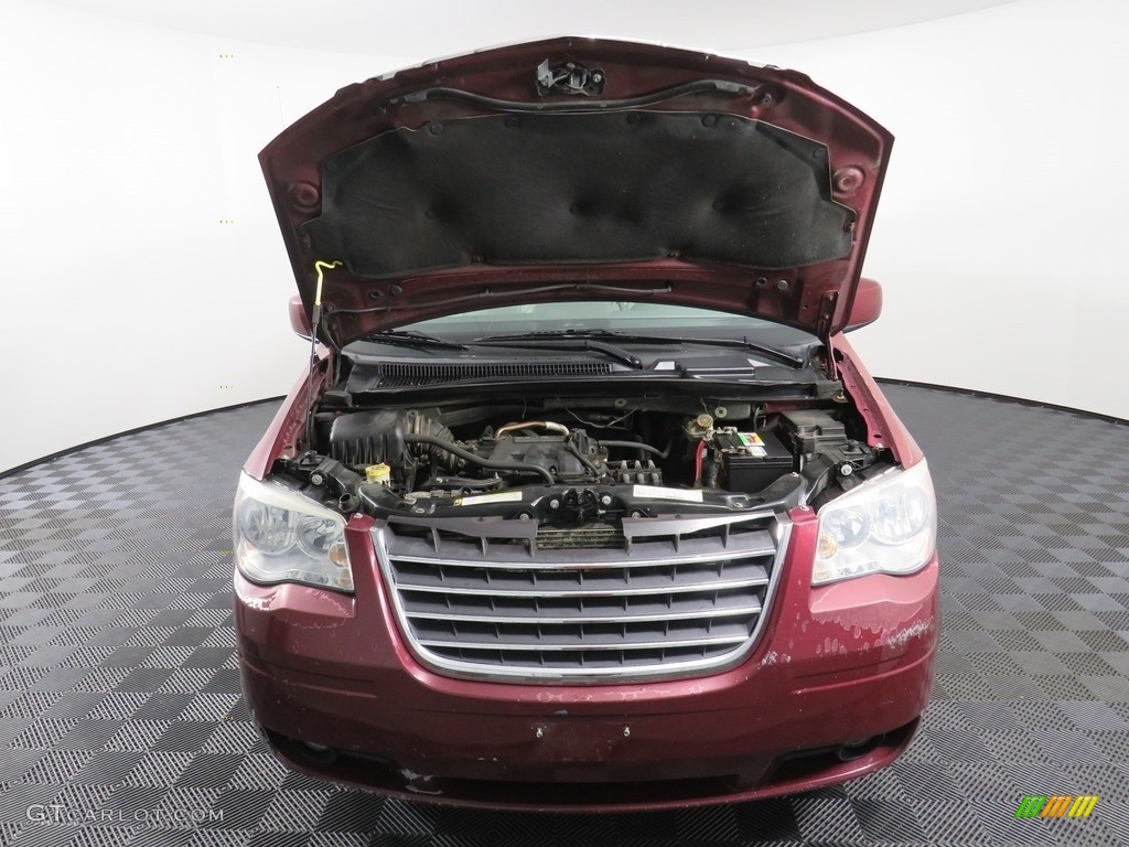 2008 Town & Country Touring - Inferno Red Crystal Pearlcoat / Medium Slate Gray/Light Shale photo #8