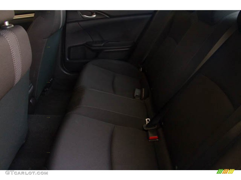 2019 Civic LX Sedan - Sonic Gray Pearl / Black photo #4