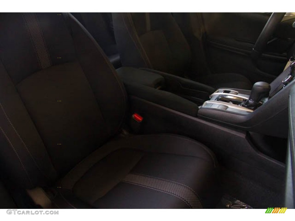 2019 Civic LX Sedan - Sonic Gray Pearl / Black photo #25
