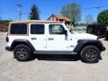 2020 Bright White Jeep Wrangler Unlimited Sport 4x4  photo #7