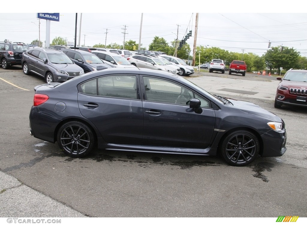 2018 WRX Premium - Dark Gray Metallic / Carbon Black photo #4