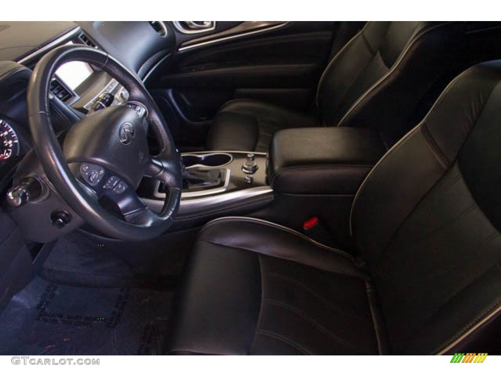 Graphite Interior 2017 Infiniti QX60 Standard QX60 Model Photo #138183627