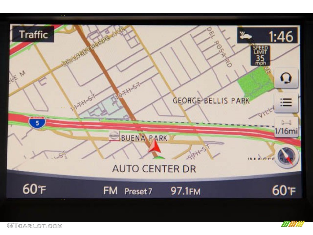 2017 Infiniti QX60 Standard QX60 Model Navigation Photos