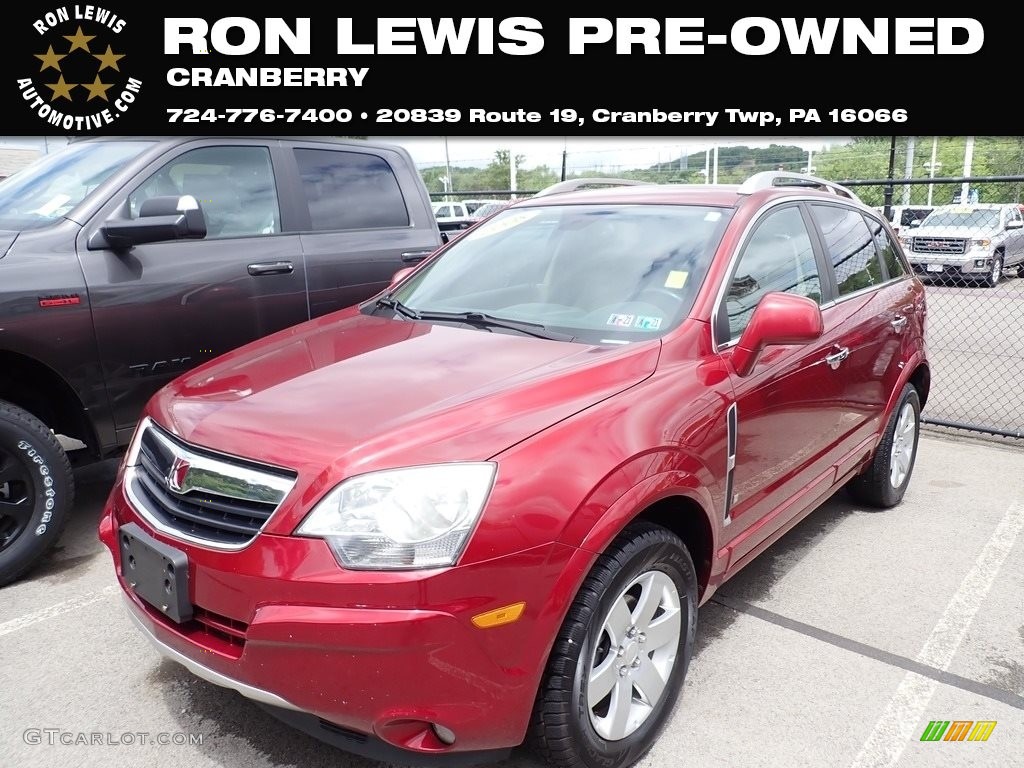 2008 VUE XR - Ruby Red / Gray photo #1