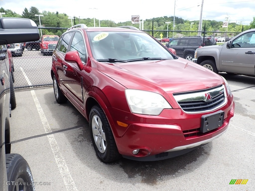 2008 VUE XR - Ruby Red / Gray photo #2