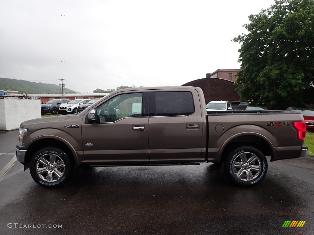 2020 F150 King Ranch SuperCrew 4x4 - Stone Gray / King Ranch Kingsville/Java photo #5