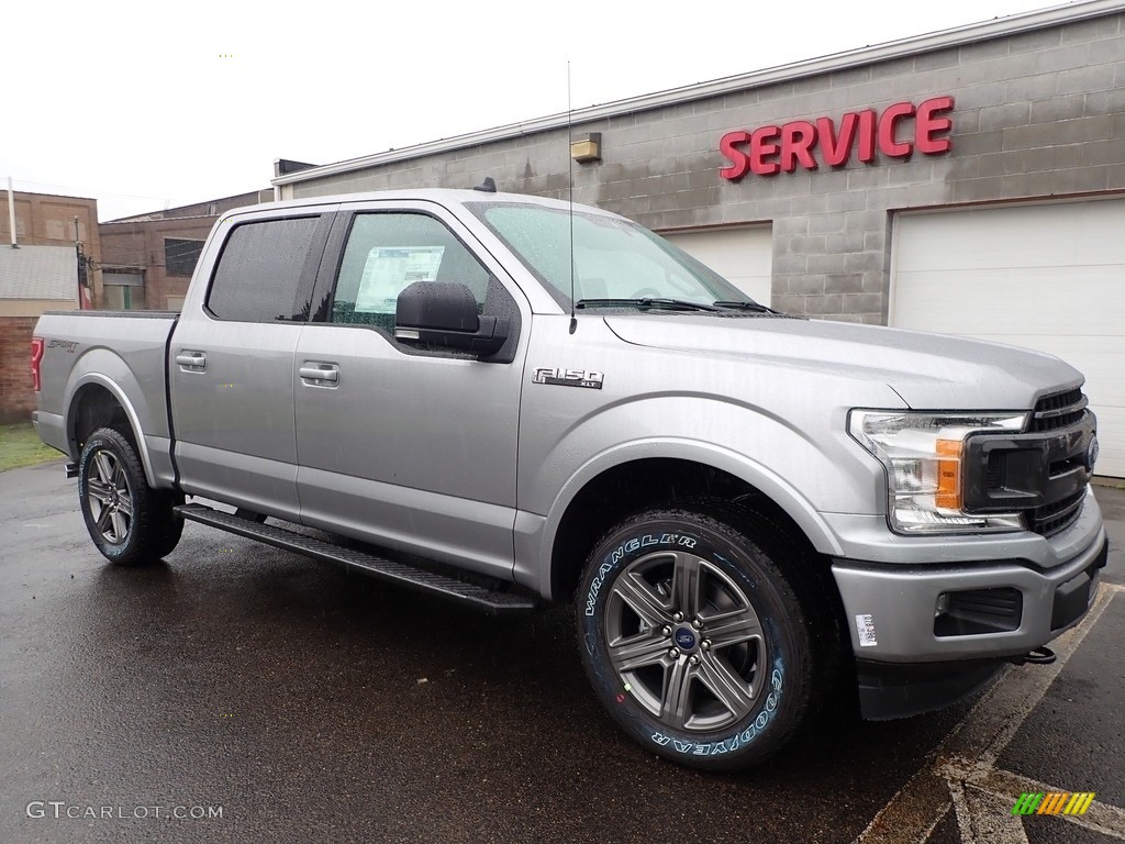 Iconic Silver 2020 Ford F150 XLT SuperCrew 4x4 Exterior Photo #138185250