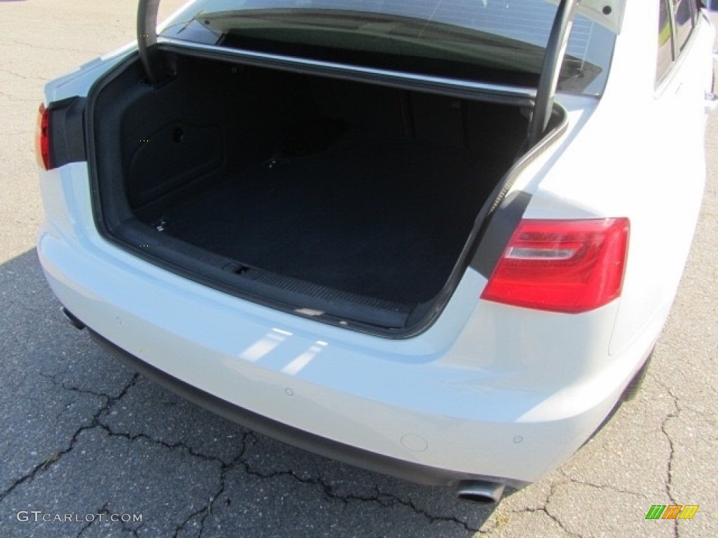 2015 A6 2.0T Premium Plus quattro Sedan - Ibis White / Nougat Brown photo #21