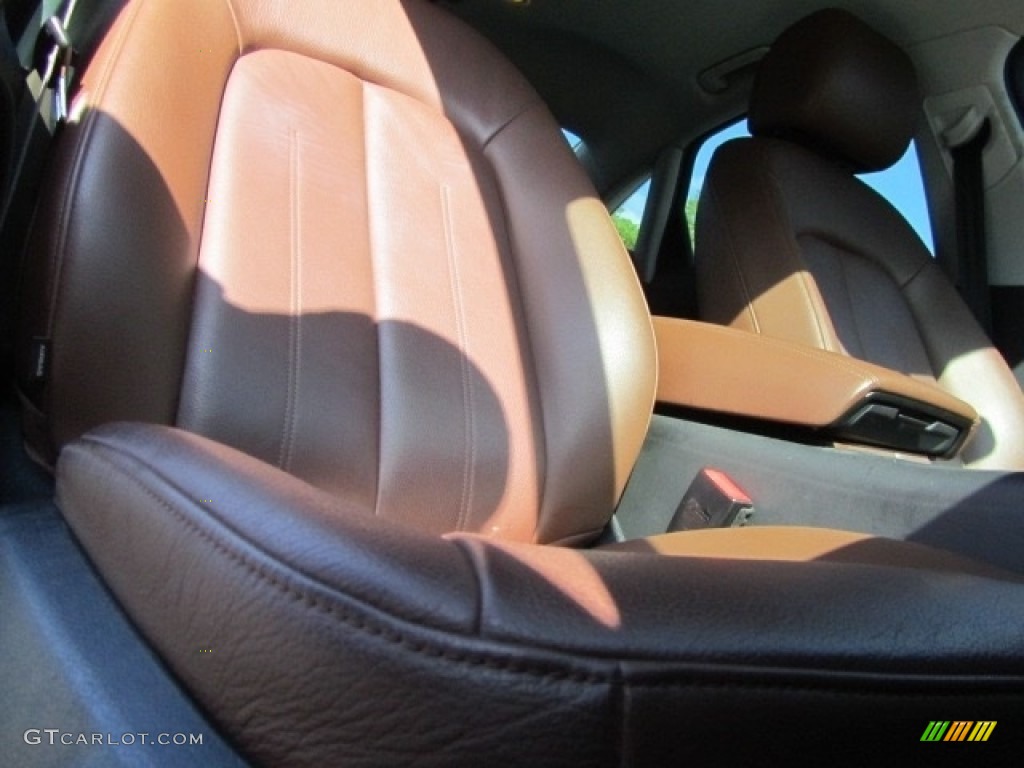 2015 A6 2.0T Premium Plus quattro Sedan - Ibis White / Nougat Brown photo #23