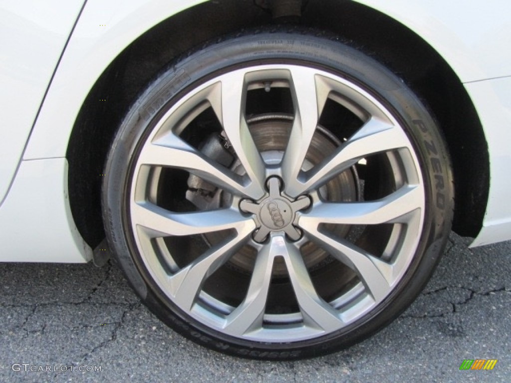 2015 A6 2.0T Premium Plus quattro Sedan - Ibis White / Nougat Brown photo #26