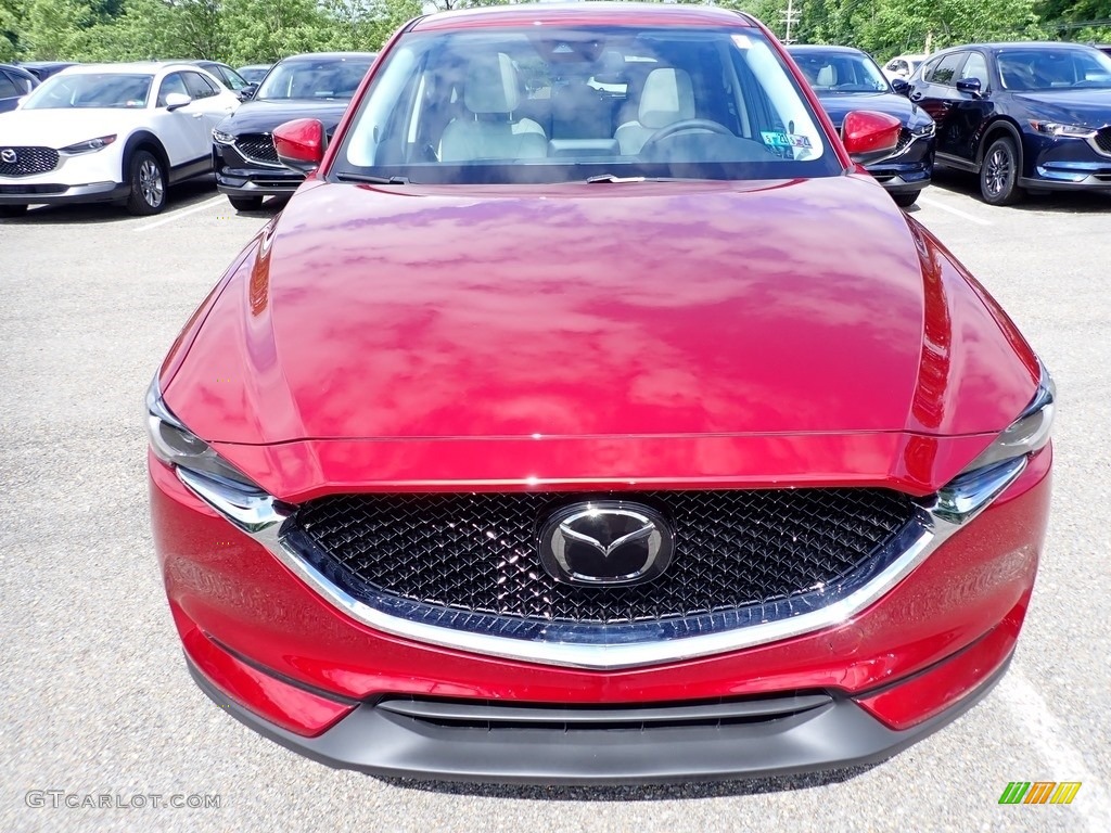 2020 CX-5 Grand Touring AWD - Soul Red Crystal Metallic / Parchment photo #7