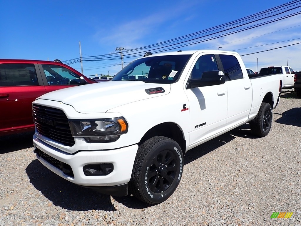 2020 2500 Big Horn Crew Cab 4x4 - Bright White / Black photo #1