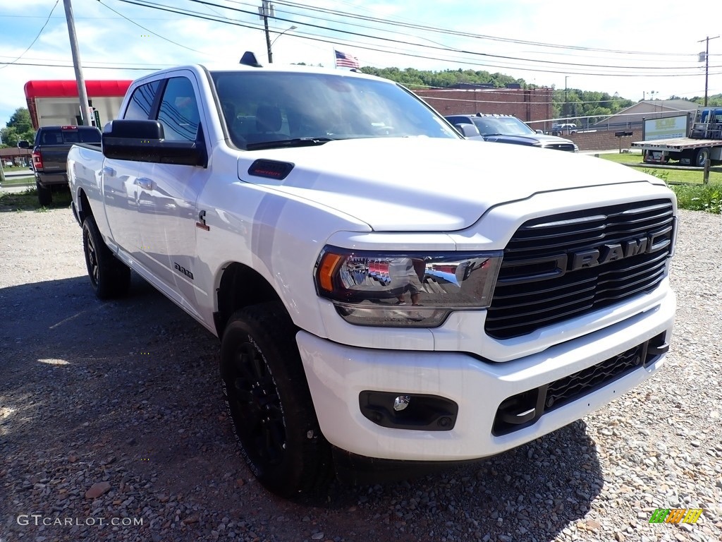 2020 2500 Big Horn Crew Cab 4x4 - Bright White / Black photo #7