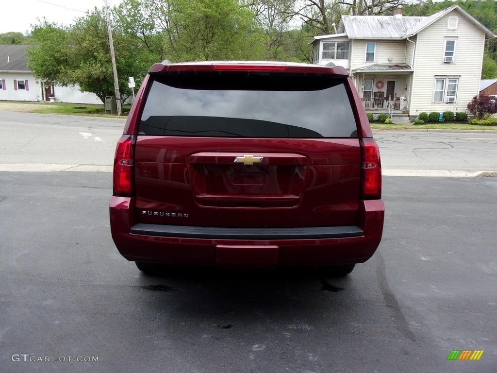 2019 Suburban LT 4WD - Siren Red Tintcoat / Jet Black photo #6