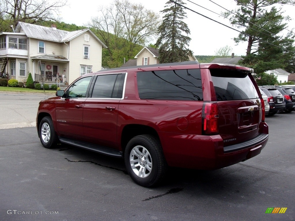 2019 Suburban LT 4WD - Siren Red Tintcoat / Jet Black photo #7