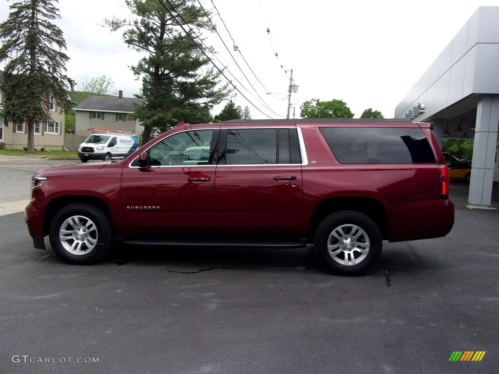 2019 Suburban LT 4WD - Siren Red Tintcoat / Jet Black photo #8