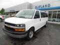 Summit White - Express 3500 Passenger LT Photo No. 3