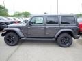 2020 Granite Crystal Metallic Jeep Wrangler Unlimited Sahara 4x4  photo #3