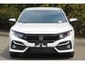 2020 Platinum White Pearl Honda Civic Sport Hatchback  photo #4