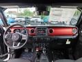 Dashboard of 2020 Wrangler Unlimited Rubicon 4x4