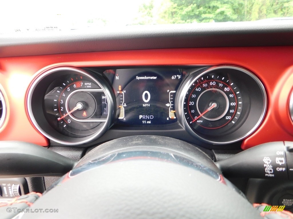 2020 Jeep Wrangler Unlimited Rubicon 4x4 Gauges Photo #138187755