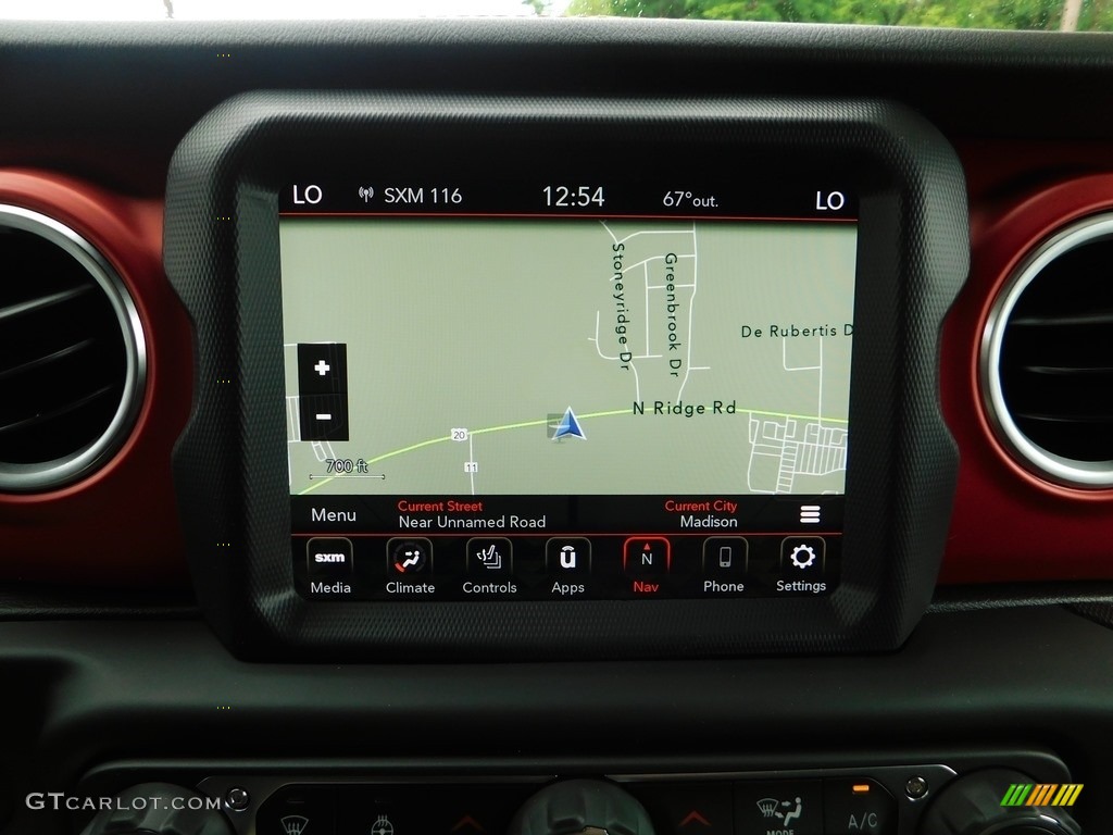 2020 Jeep Wrangler Unlimited Rubicon 4x4 Navigation Photo #138187812