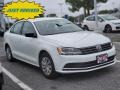 2016 Pure White Volkswagen Jetta S  photo #1