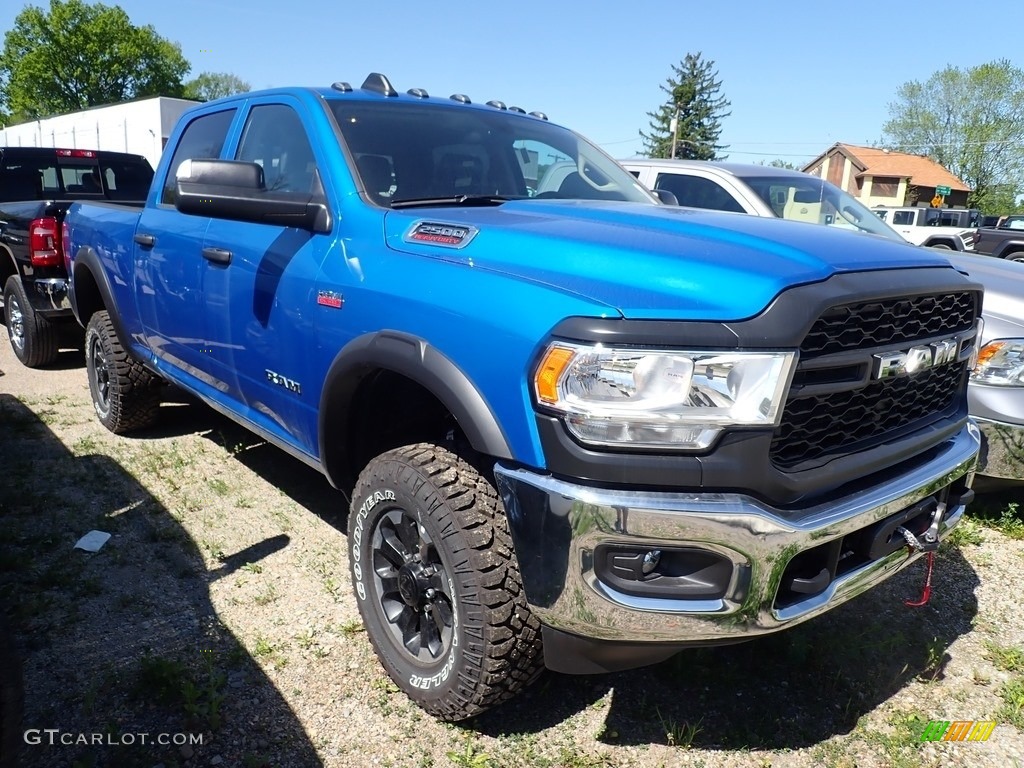 Hydro Blue Pearl 2020 Ram 2500 Power Wagon Crew Cab 4x4 Exterior Photo #138189234