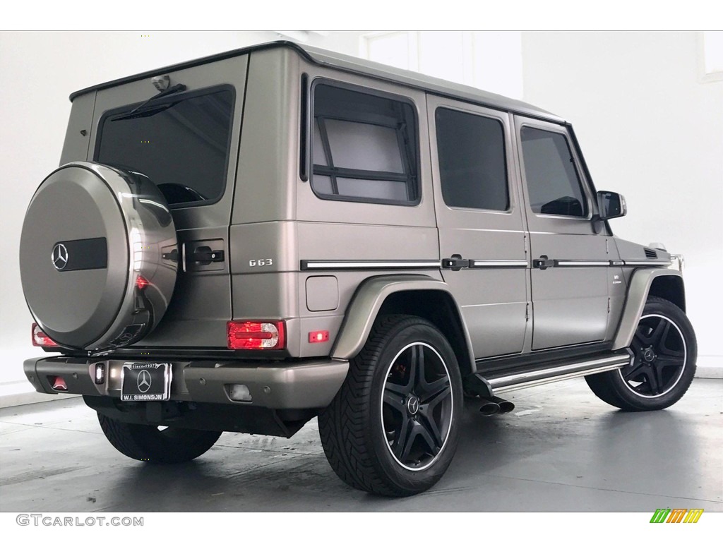 2017 G 63 AMG - designo Manufaktur Sintered Bronze Magno (Matte) / designo Black photo #16