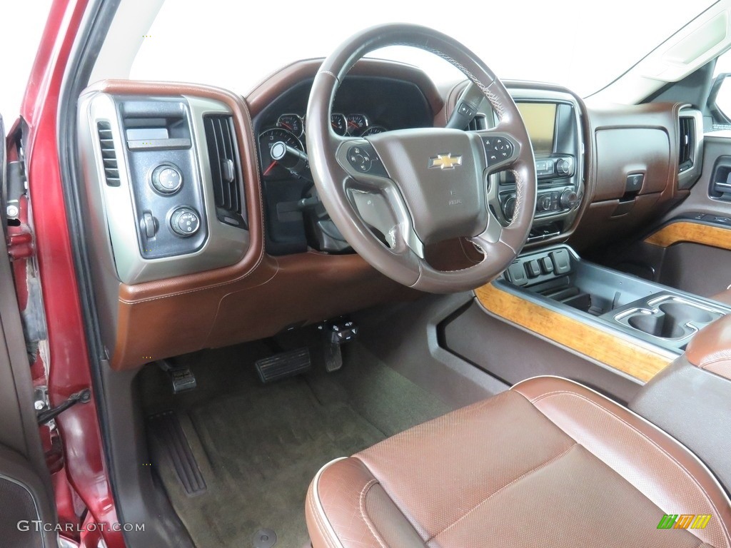 High Country Saddle Interior 2014 Chevrolet Silverado 1500 High Country Crew Cab 4x4 Photo #138190161