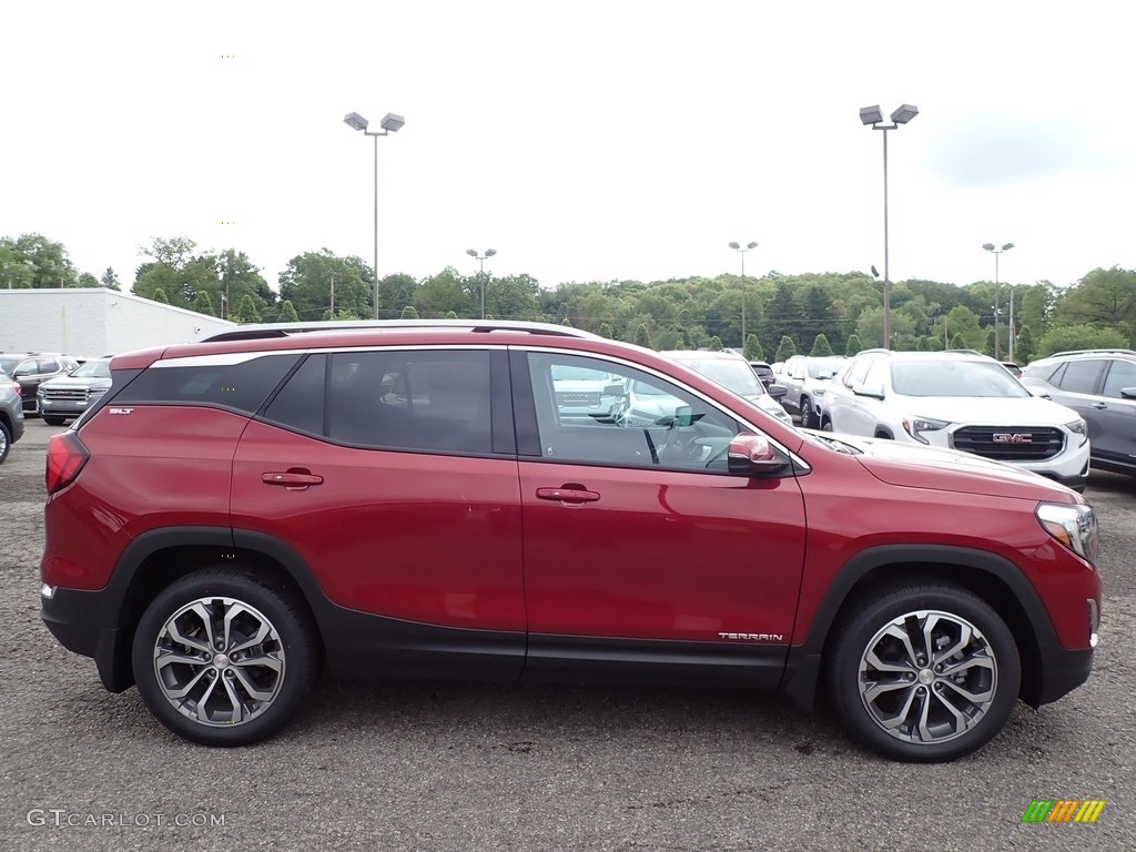 Red Quartz Tintcoat 2020 GMC Terrain SLT AWD Exterior Photo #138190794