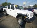 2020 Bright White Jeep Gladiator Sport 4x4  photo #7