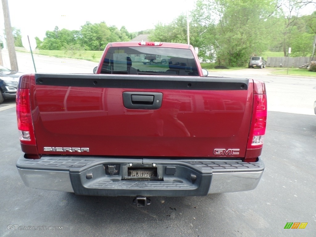 2013 Sierra 1500 Regular Cab 4x4 - Sonoma Red Metallic / Dark Titanium photo #9