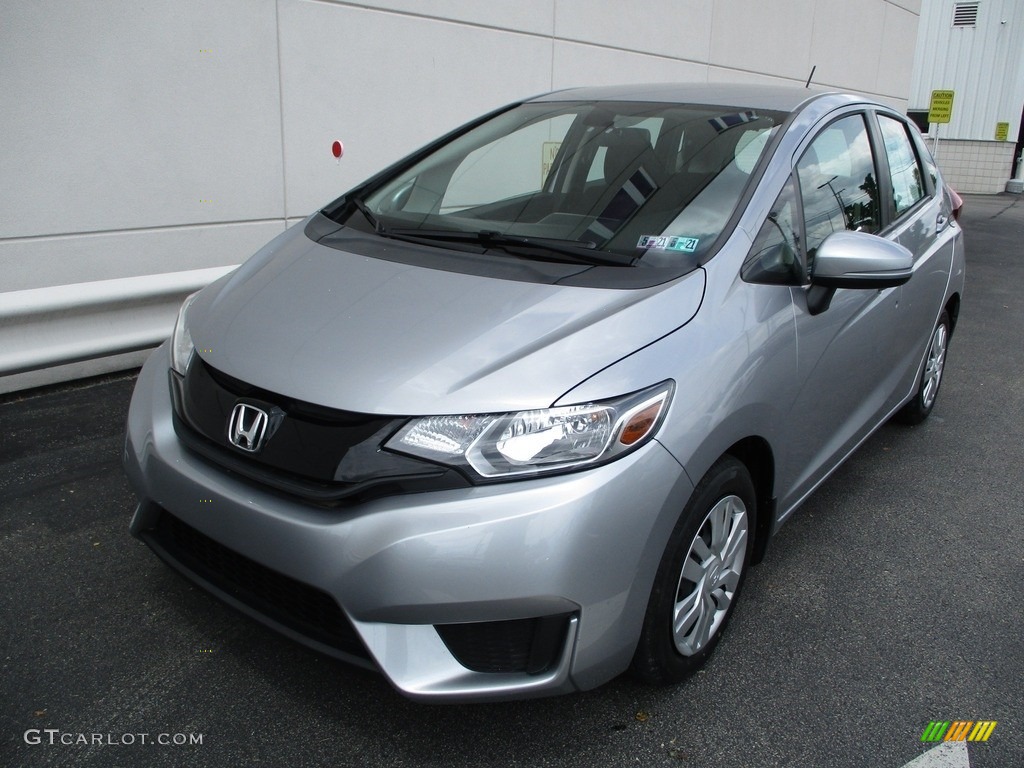 Lunar Silver Pearl 2017 Honda Fit LX Exterior Photo #138190914