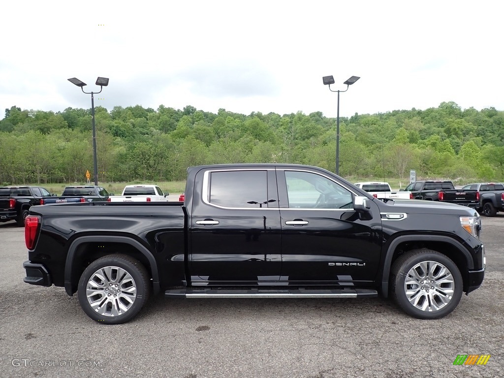 Onyx Black 2020 GMC Sierra 1500 Denali Crew Cab 4WD Exterior Photo #138191748