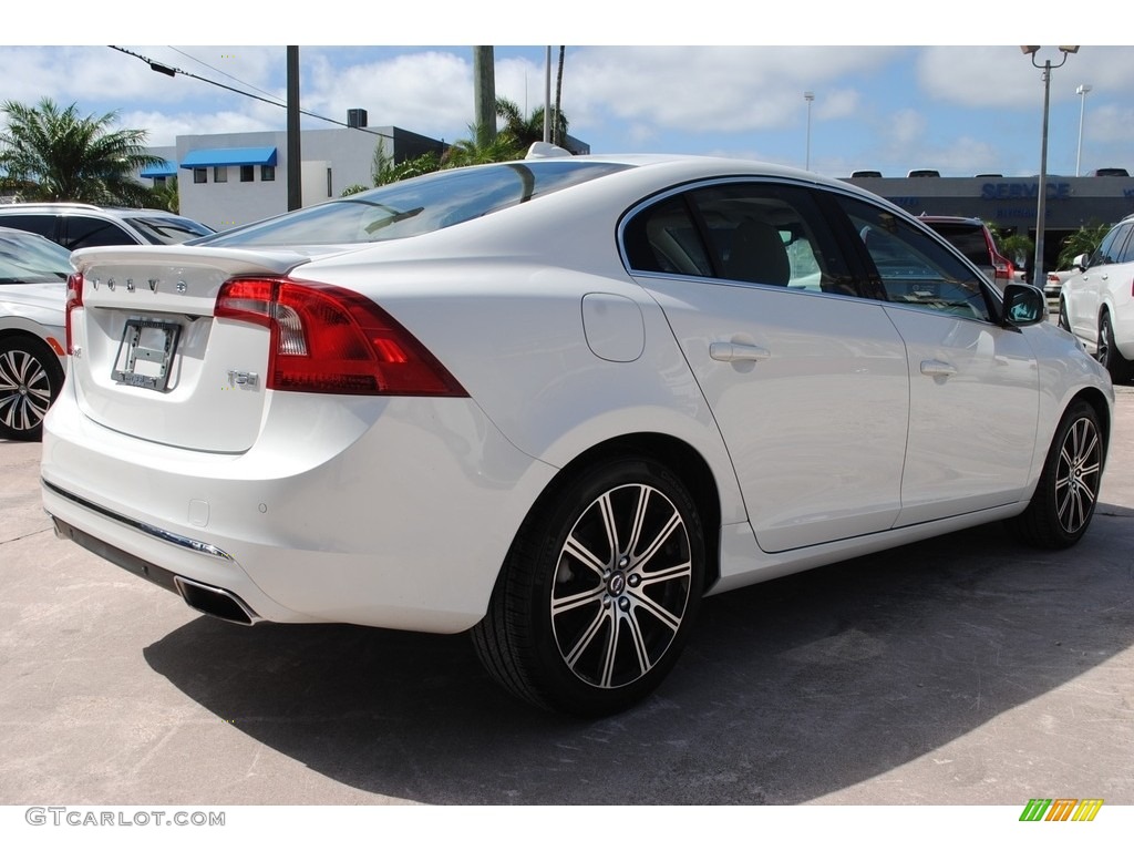 Crystal White Pearl Metallic 2017 Volvo S60 T5 Exterior Photo #138191937