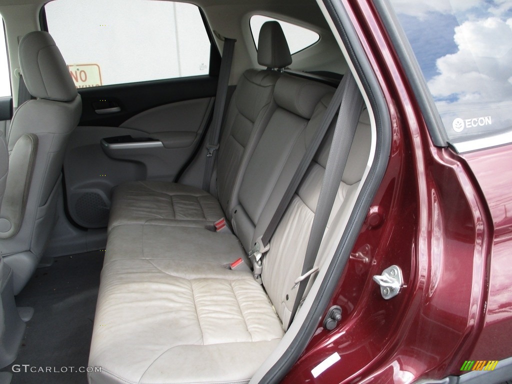 2012 CR-V EX-L 4WD - Basque Red Pearl II / Gray photo #12