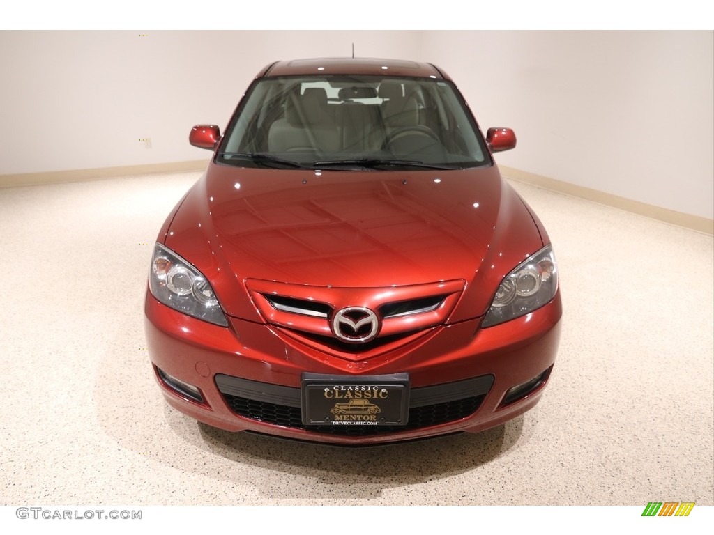2008 MAZDA3 s Touring Hatchback - True Red / Black photo #2