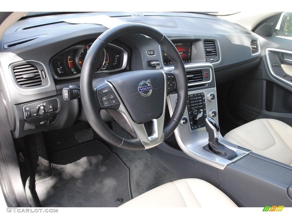 2017 Volvo S60 T5 Soft Beige Dashboard Photo #138192069