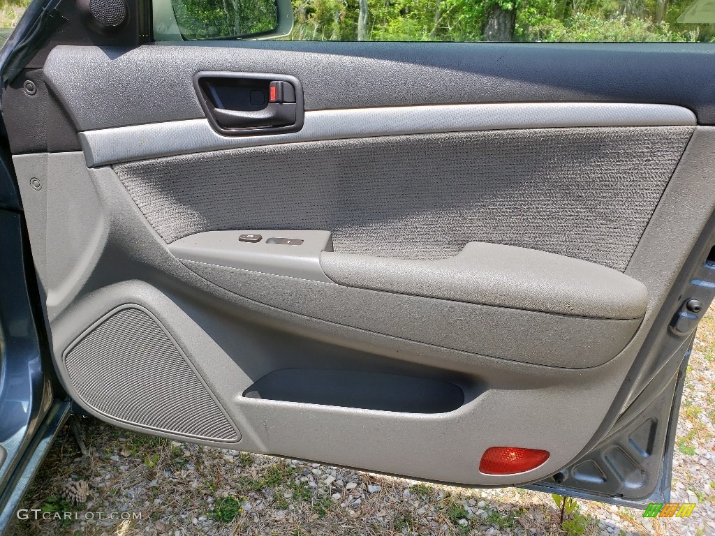 2009 Sonata SE V6 - Slate Blue / Gray photo #9