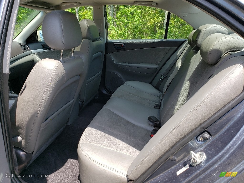 2009 Sonata SE V6 - Slate Blue / Gray photo #16