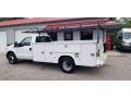 2014 Oxford White Ford F350 Super Duty XL Regular Cab Dually Chassis  photo #3